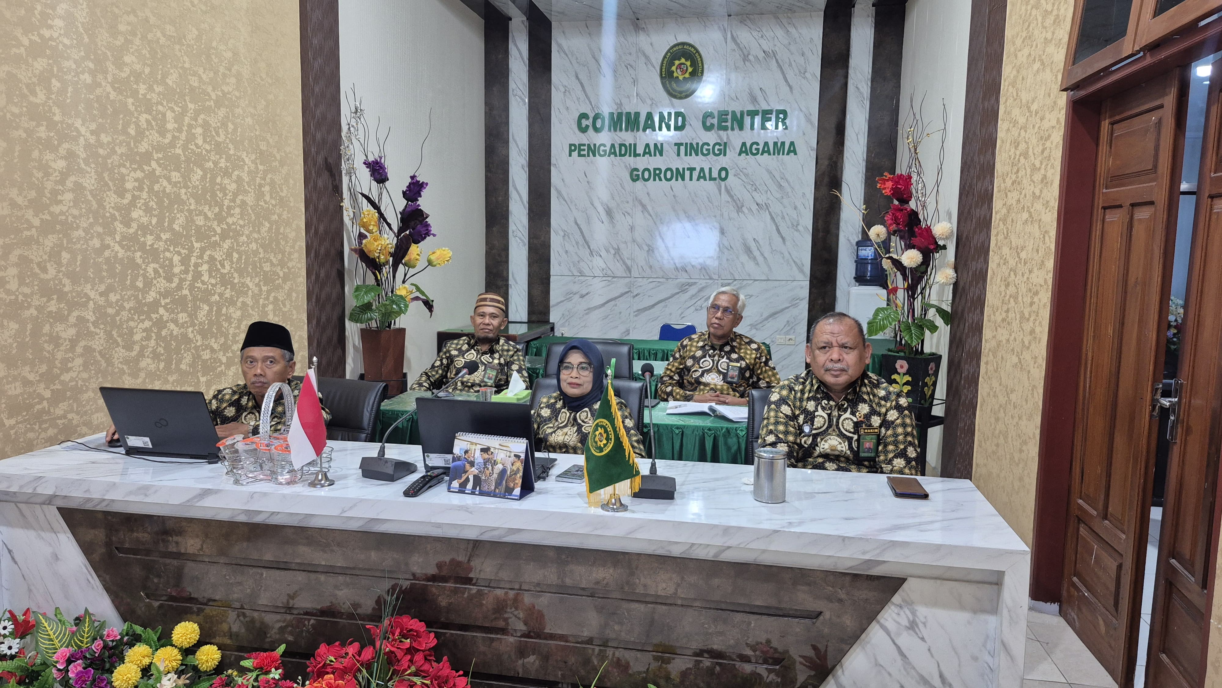 Peringati HUT ke-73 IKAHI, Hakim Tinggi PTA Gorontalo Pertajam Kapasitas Lewat Seminar Nasional Virtual