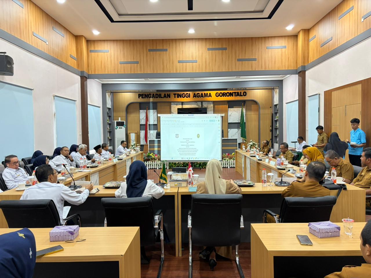 Perkuat Sinergi, PTA Gorontalo Bersama Pemprov Bahas Draf PKS Perlindungan Hak Perempuan dan Anak Pasca-Perceraian