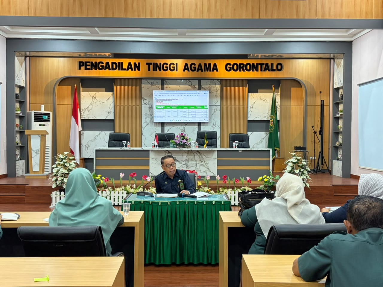 Panitera PTA Gorontalo Buka Kegiatan Monitoring dan Evaluasi Kepaniteraan