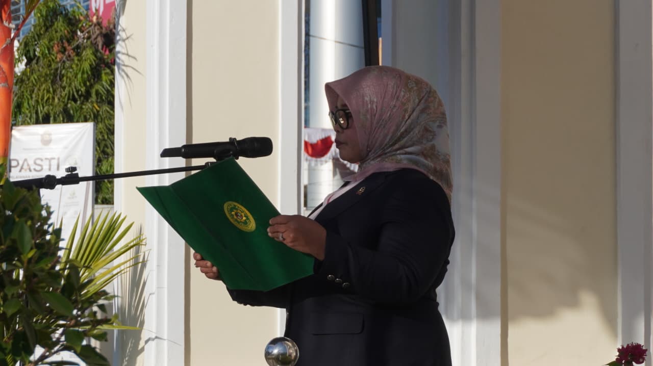 PTA Gorontalo Gelar Upacara HUT ke-81 Mahkamah Agung RI