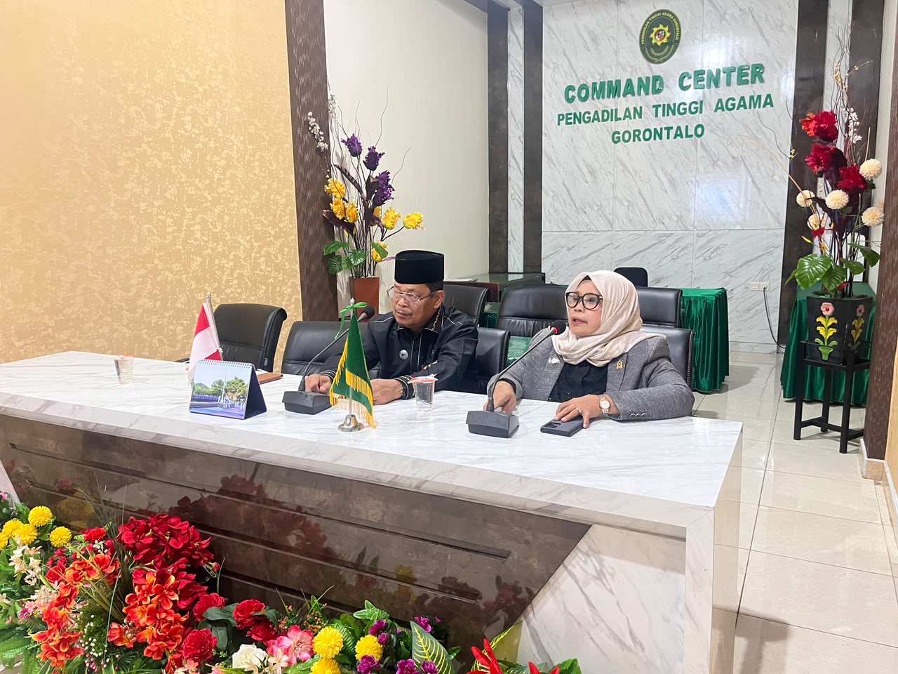 PIMPINAN PTA GORONTALO GELAR RAPAT KOORDINASI BERSAMA PA SEWILAYAH HUKUM PTA GORONTALO