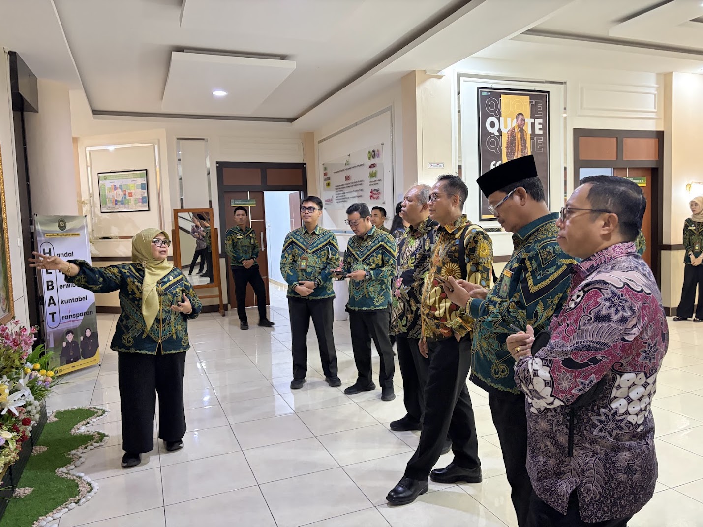 Ketua PTA Gorontalo Terima Kunjungan Hakim Agung Pengawas Daerah, Perkenalkan Inovasi Serambi Madinah