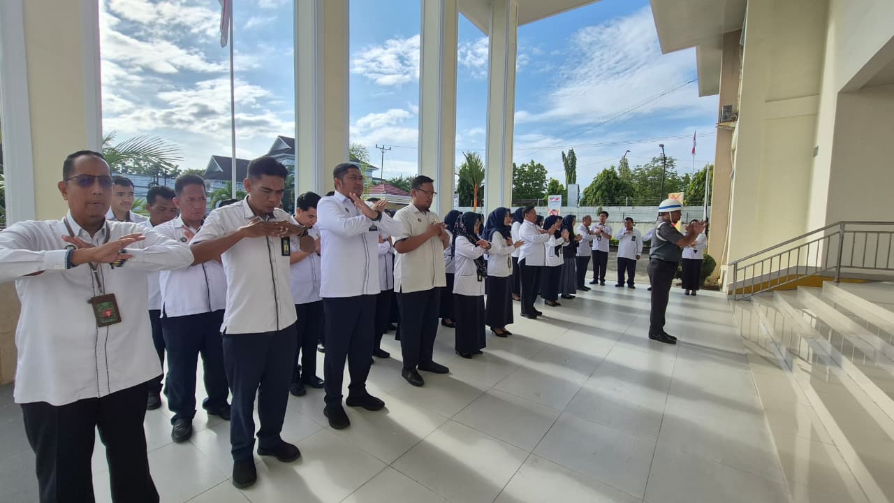 PTA Gorontalo lakukan Apel pagi sekaligus Pembinaan Rutin