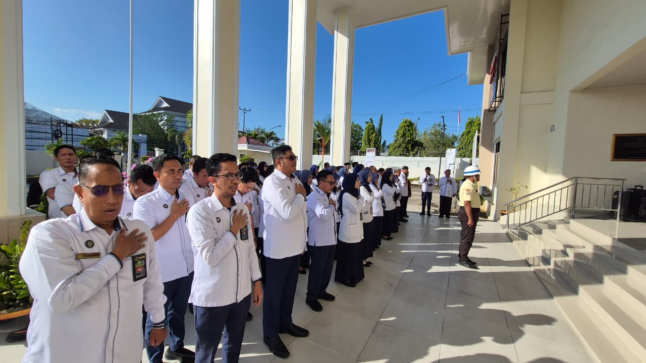 PTA Gorontalo Gelar Apel Pagi dan Pembinaan, Tanamkan Kedisiplinan dalam Pelaksanaan Tugas 